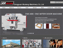 Tablet Screenshot of mustangcnc.com